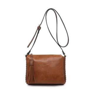 Sabrina 2 Tone Crossbody w/ 3 Compartments